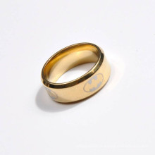 Projetos personalizados novo modelo de casamento noivado batman dubai anéis de ouro jóias